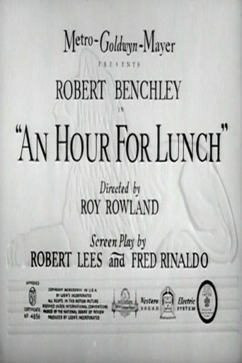 An Hour for Lunch 1939