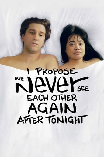 I Propose We Never See Each Other Again After Tonight 2020