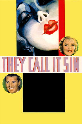 They Call It Sin 1932