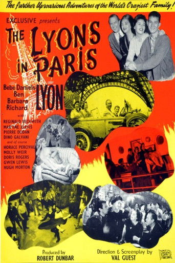 The Lyons in Paris 1955