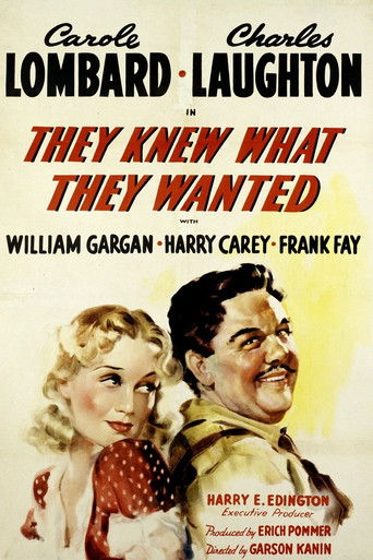 They Knew What They Wanted 1940